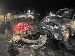 Джип великого начальника зім’яв "Деу" з жінкою і дітьми на Закарпатті 